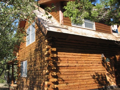 Cabin After Refinished and Sealed