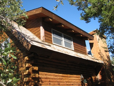 Log Cabin After Being Refinished by Thuro Clean
