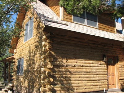 Cabin Before Refinished and Sealed